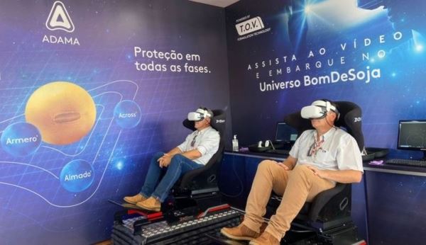 На крупнейшей выставке в Бразилии Show Rural Coopavel 2023 пестициды ADAMA представили в 3D